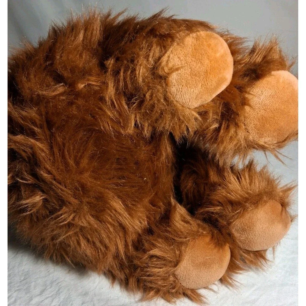 Aurora World‎ Sitting Bear Brown Beanbag Plush Stuffed Animal Toy Tag Removed